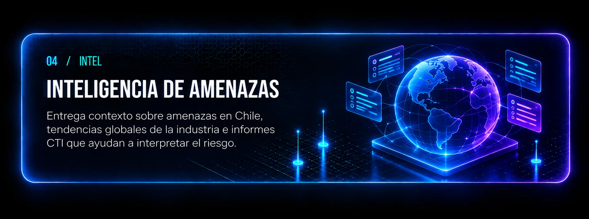 04 / Intel — Inteligencia de amenazas